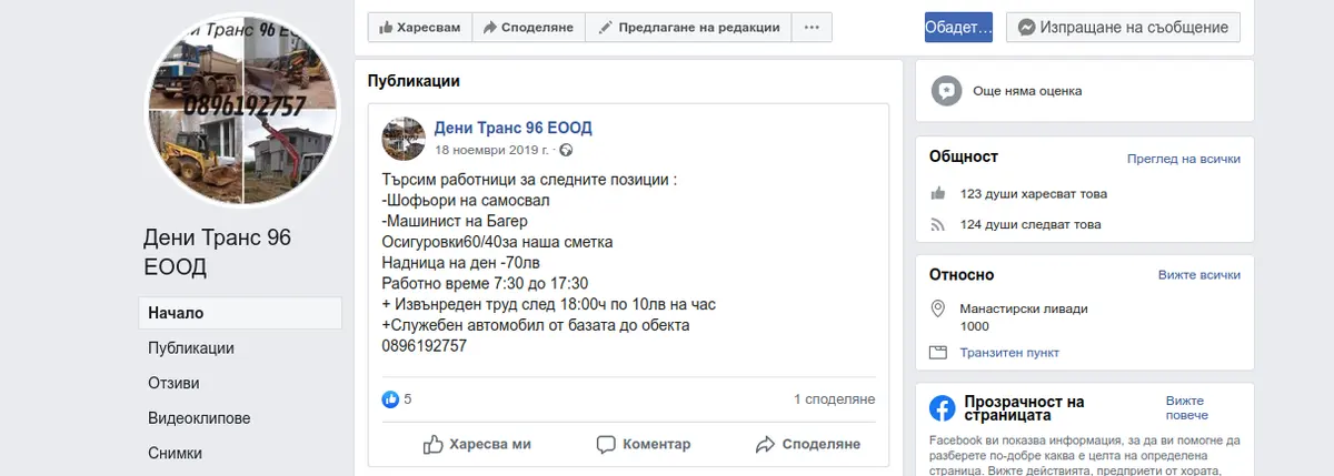 ДЕНИ ТРАНС 96 ЕООД