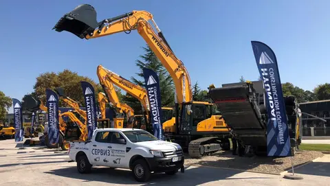 СТРОТЕХ ИНЖЕНЕРИНГ АД , продажба и сервиз на товарачи с марката HYUNDAI , официален дилър на Hyundai , багери , челни товарачи , трошачно — снимка 10 от сайта на фирмата