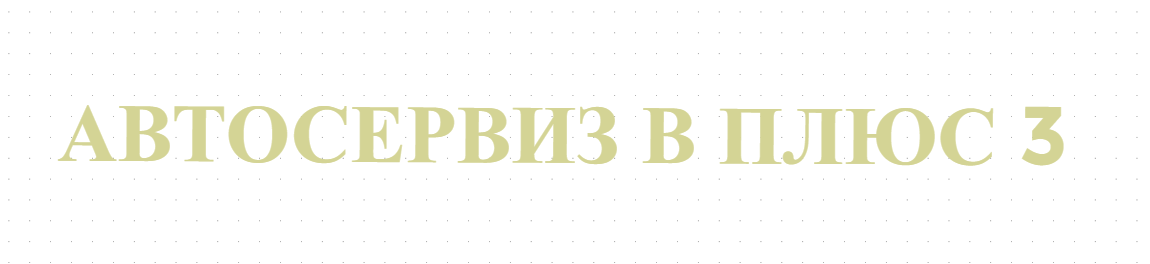 АВТОСЕРВИЗ В ПЛЮС 3 