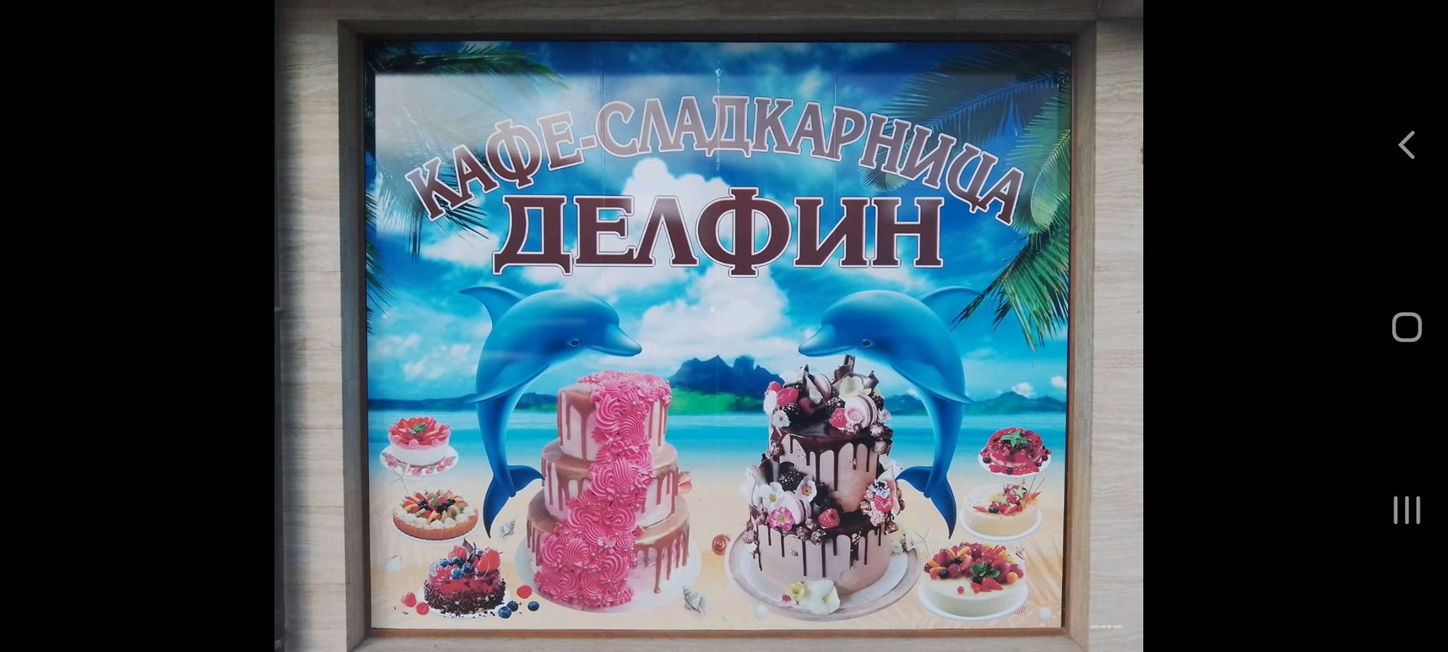 Кафе Сладкарница ДЕЛФИН Равда