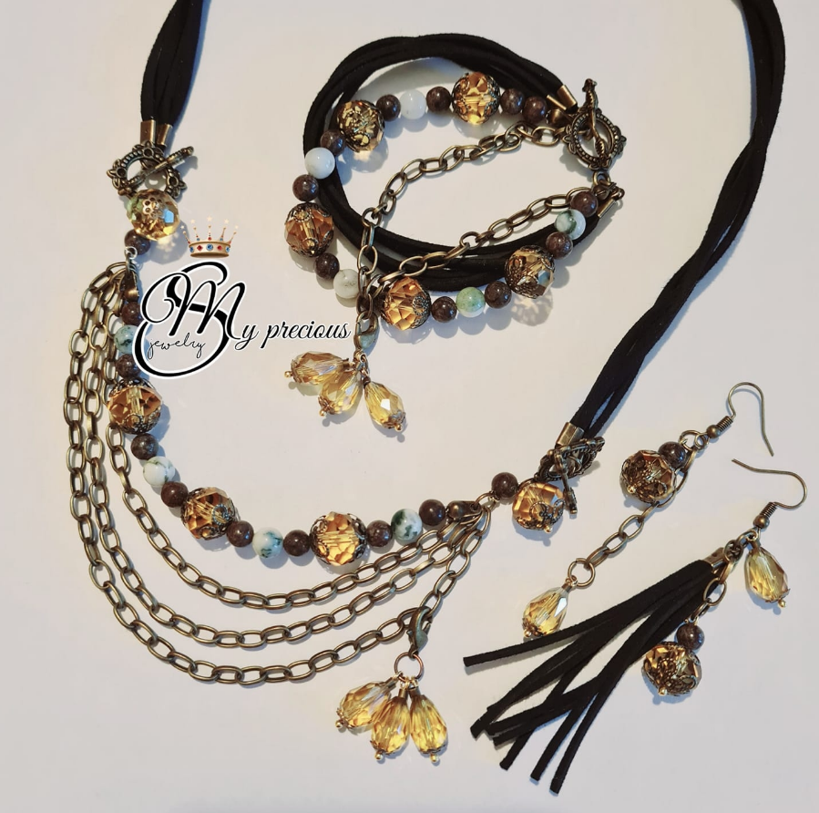 Бутикови бижута от естествени материали Hand made My Precious