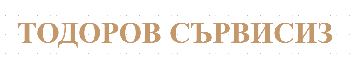 ТОДОРОВ СЪРВИСИЗ