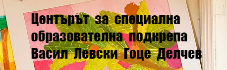 Центърът за специална образователна подкрепа Васил Левски Гоце Делчев