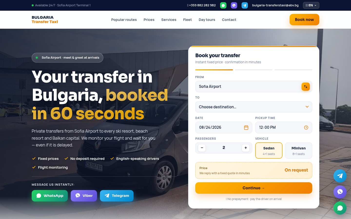 Bulgaria Transfer Taxi
